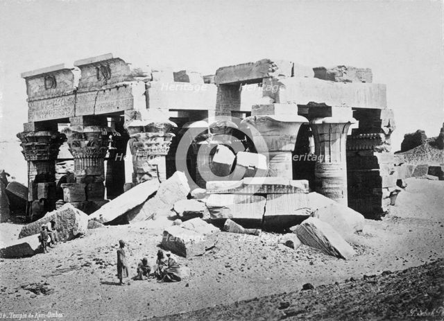Kom Ombo, Egypt, 1878. Artist: Pascal Sebah