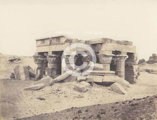 Kôm-Ombou (Ombos), Vue Générale des Ruines, 1851-52, printed 1853-54. Creator: Félix Teynard.