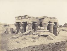 Kôm-Ombou (Ombos), Vue Générale des Ruines, 1851-52, printed 1853-54. Creator: Félix Teynard