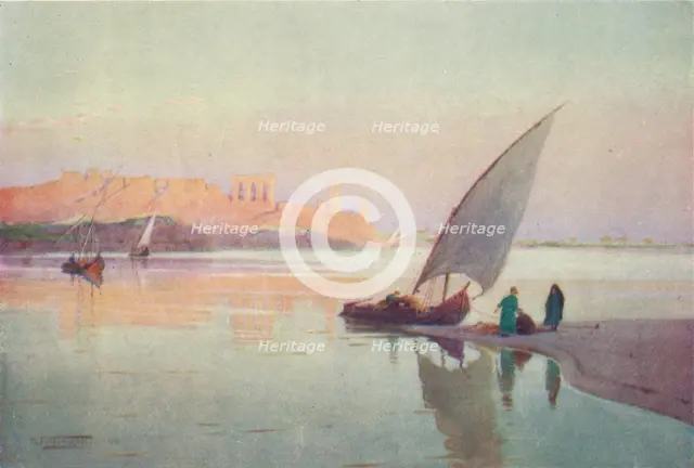 'Kom Ombos', c1880, (1904). Artist: Robert George Talbot Kelly.