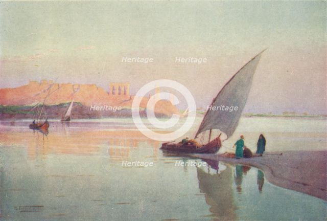 'Kom Ombos', c1880, (1904). Artist: Robert George Talbot Kelly.