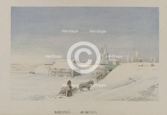 Kondinskii Monastery, 1862-1887. Creator: Mikhail Znamensky.