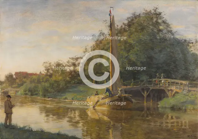 Koninginnegracht, ca 1901-1905. Creator: Tholen, Willem Bastiaan (1860-1931).