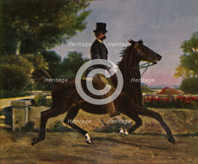 'Konig Humbert I. von Italien 1844-1900. - Gemälde von Palizzi', 1934. Creator: Unknown.