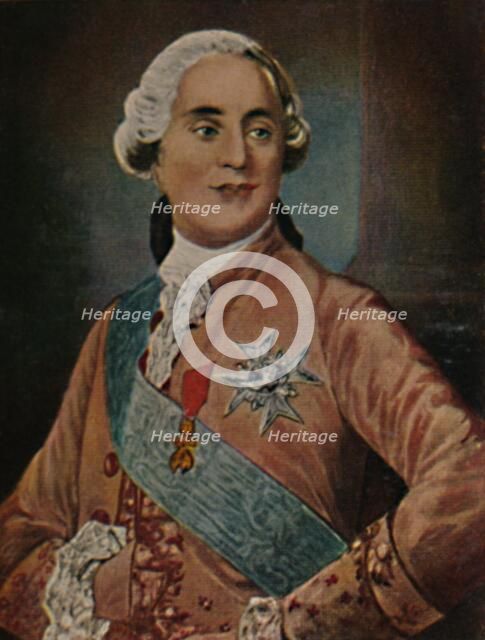 'König Ludwig XVI, von Frankreich 1754-1793. - Gemälde von Duplessis', 1934. Creator: Unknown.