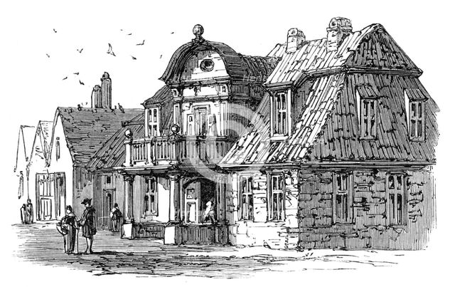 Königsberg and Dantzic: old house, Königsberg, 1869. Creator: Unknown.