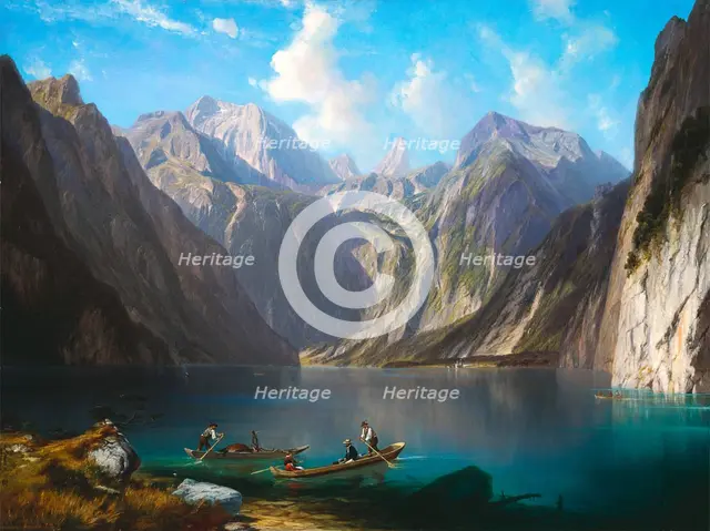 Konigsee, c1873. Creator: Willibald Wex.