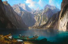 Gallery image of Konigsee, c1873. Creator: Willibald Wex.