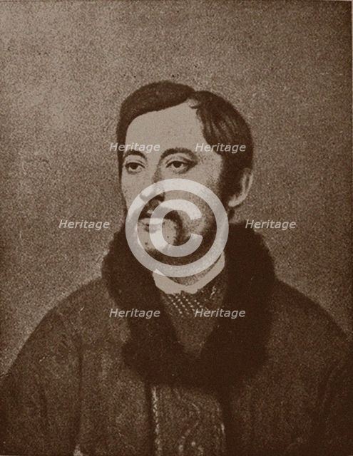 Konstantin Nikolayevich Leontyev, 1863. Creator: Anonymous.