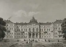 Konstantin Palace, Strelna, Russia, 1839. Creator: Samuel Cholet