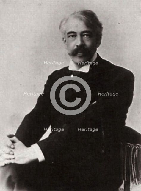 Konstantin Stanislavsky, Russian actor ant theatre director, c1890-c1900.  Artist: William Andreevich Carrick