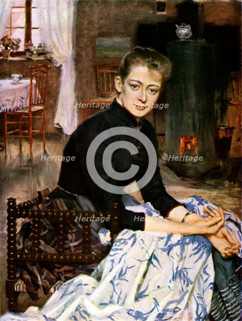 'Konstnaren's Wife', 1886 (1945). Artist: Sven Richard Bergh
