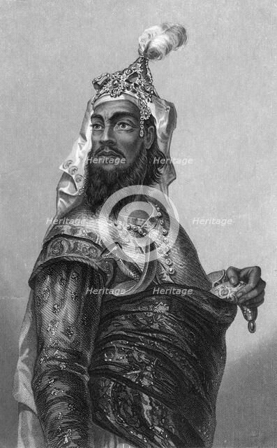 Kooer Sing, rebel chieftain, 19th century. Artist: Unknown