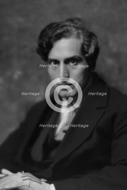 Korbel, Mario, Mr., portrait photograph, between 1914 and 1928. Creator: Arnold Genthe.