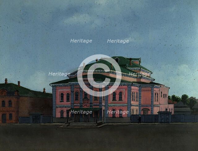 Korolev's Theater, 1880-1897. Creator: Pavel Mikhailovich Kosharov.