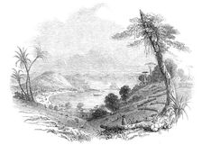 Kororarika Beach, Bay of Islands, New Zealand, 1845. Creator: Unknown