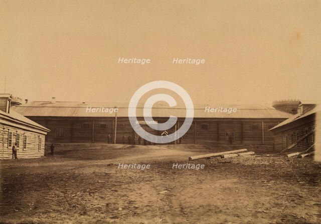 Korsakov Prison for Exiled Convicts, 1880-1899. Creator: Innokenty Ignatievich Pavlovsky.