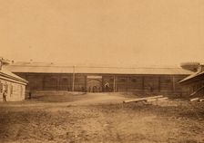 Korsakov Prison for Exiled Convicts in Southern Sakhalin, 1880-1899. Creator: Innokenty Ignatievich Pavlovsky