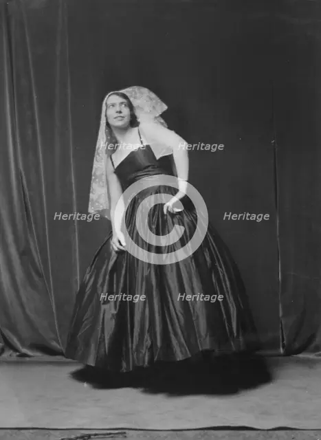 Korty, Madame, 1917 Apr. 17. Creator: Arnold Genthe.