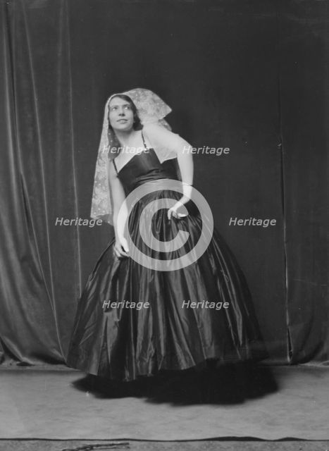 Korty, Madame, 1917 Apr. 17. Creator: Arnold Genthe.