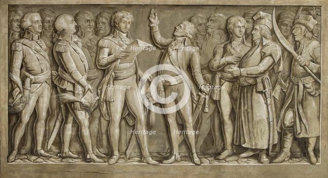 Kosciuszko's Oath, 1818. Creator: Michal Stachowicz.