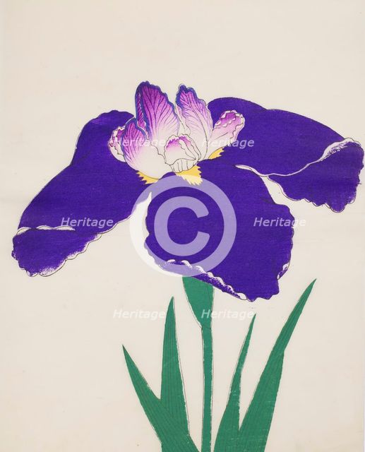 Koshikibu, No. 72, 1890, (colour woodblock print)