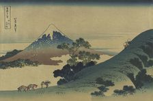 Koshu Inumetoge (Inume Pass in Kai Province). From the series: Fugaku sanjuo (Thirty-six views of Mo Creator: Hokusai