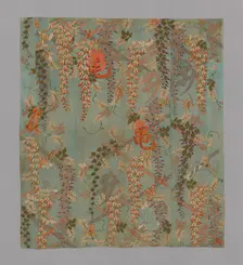 Kosode Made into a Tobari or Fukusa Composed of Six Panels, Japan, mid-Edo period, early 18th cent. Creator: Unknown