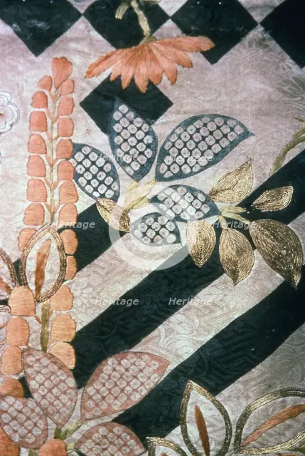 Kosode Panel, Japan, Edo period (1615-1868), 1701/25. Creator: Unknown.