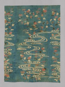 Kosode (Robe), Japan, Edo period (1615-1868), 1701/25. Creator: Unknown