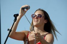 Kat Eaton, The Coalminers, Jazz on the Vine, Sevenoaks, Kent, 13Sep 2020. Creator: Brian O'Connor