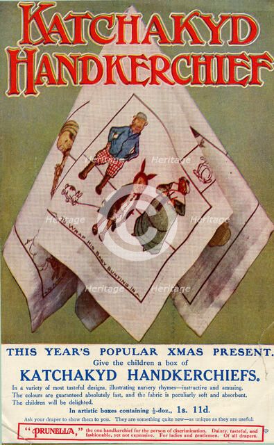 Katchakyd Handkerchief, 1910s. Artist: Unknown