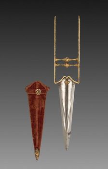 Katar dagger, 1700s. Creator: Unknown