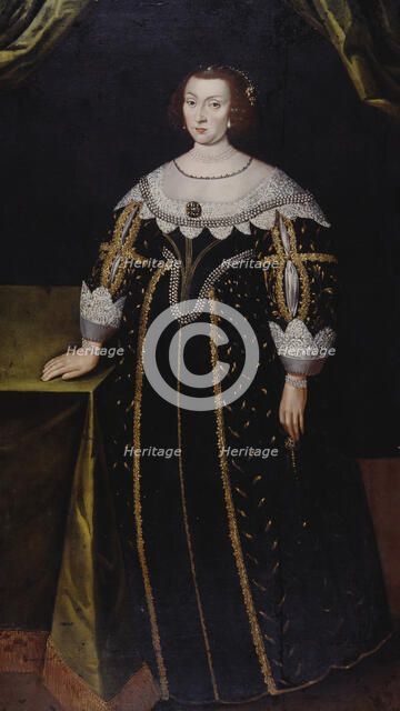 Katarina, 1584-1638, Princess of Sweden, Palatine Countess of Zweibrücken, 17th century. Creator: Jacob Heinrich Elbfas.