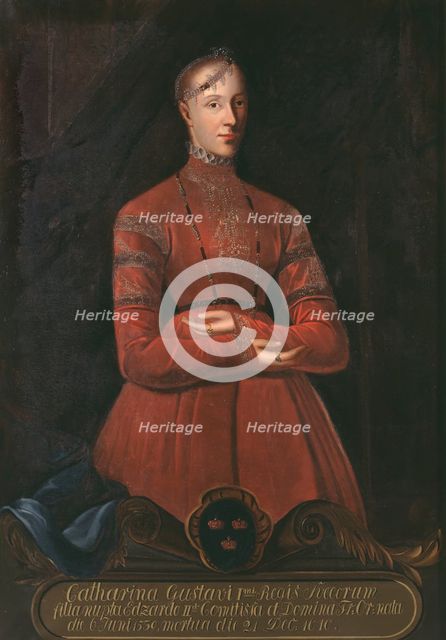 Katarina, 1539-1610, princess of Sweden, late 19th-early 20th century. Creator: Emil Österman.