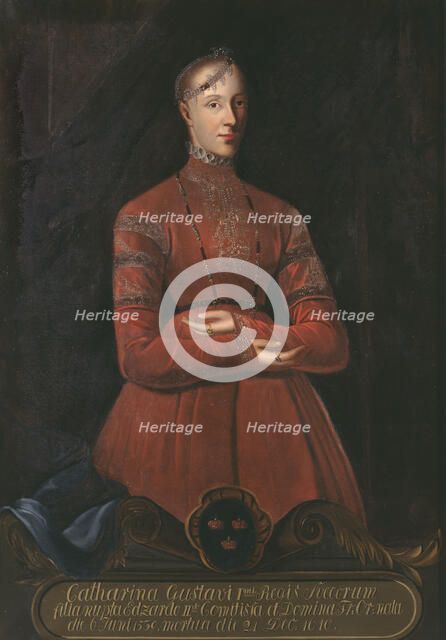 Katarina, 1539-1610, princess of Sweden, late 19th-early 20th century. Creator: Emil Österman.