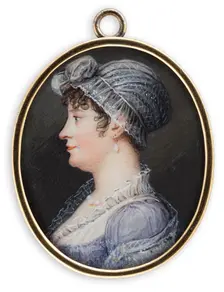 Katarina Elisabeth (Lisette) Ström. Creator: Carl Robert Fahlcrantz
