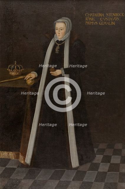 Katarina Stenbock, 1535-1621, Queen of Sweden, c16th century. Creator: Anon.