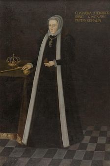 Katarina Stenbock, 1535-1621, Queen of Sweden, c16th century. Creator: Anon