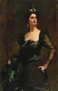 Kate Deering Ridgely, after 1900. Creator: Alice Pike Barney