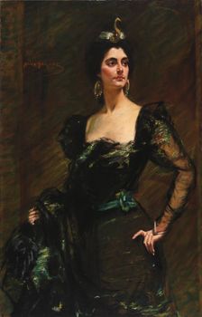 Kate Deering Ridgely, after 1900. Creator: Alice Pike Barney