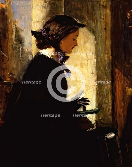 Kate Nickleby, 1862. Creator: John Phillip.