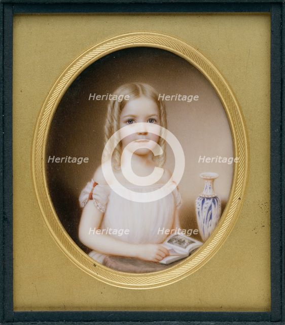 Kate Roselie Dodge, 1854. Creator: John Wood Dodge.