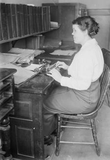 Kath. McGirr, Deaf, Dumb & Blind., between c1910 and c1915. Creator: Bain News Service