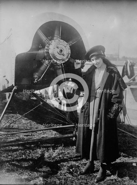 Kath. Stinson in Japan, 1917. Creator: Bain News Service.
