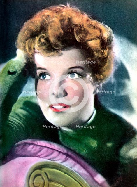 Katharine Hepburn, American film actress, 1934-1935. Artist: Unknown