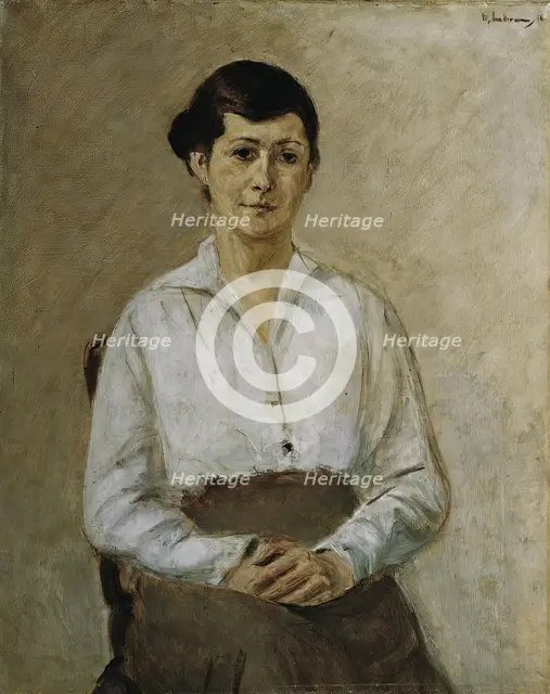Käthe Liebermann - The Daughter of the Artist, 1916. Creator: Max Liebermann.