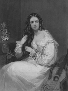 Katherine Airlie 1845. Creator: H Cook