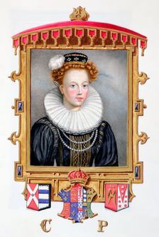 Katherine Parr, sixth wife and Queen of Henry VIII, (1825). Creator: Sarah, Countess of Essex