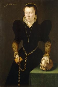 Katheryn of Berain, The Mother of Wales (1534-1591), 1568. Artist: Adriaen van Cronenburgh